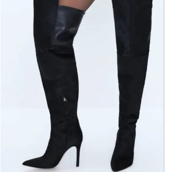 Good American Shoes - Good American Thigh High "Emma" Boots New! Black! Size 7 ~Super Sexy MSRP 220